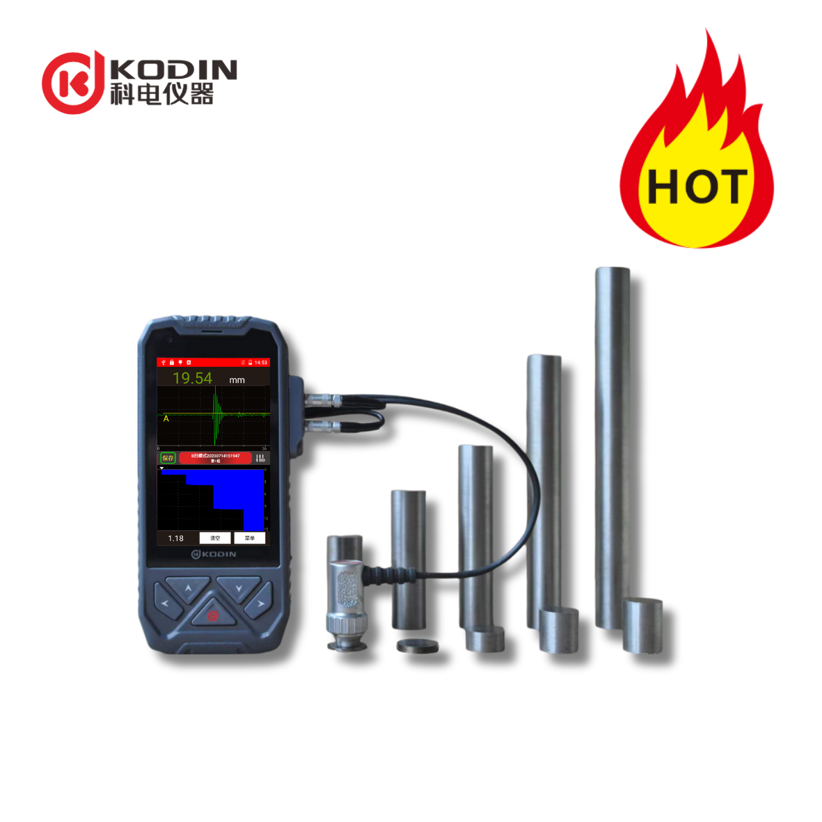 KODIN 3C-HC Ultrasonic Thickness Gauge
